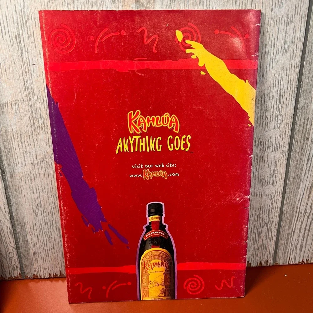Kailua Anything Goes‎ Vintage 1990s Mixed drink and recipe cookbook Vintage